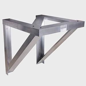 condeser metal bracket|condensing unit wall bracket.